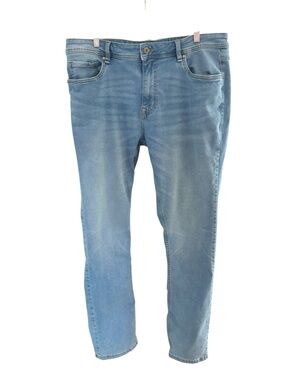 TPJ The Perfect Jean Slim Fit Jeans Men’s 38x34 Light Wash Stretch Denim